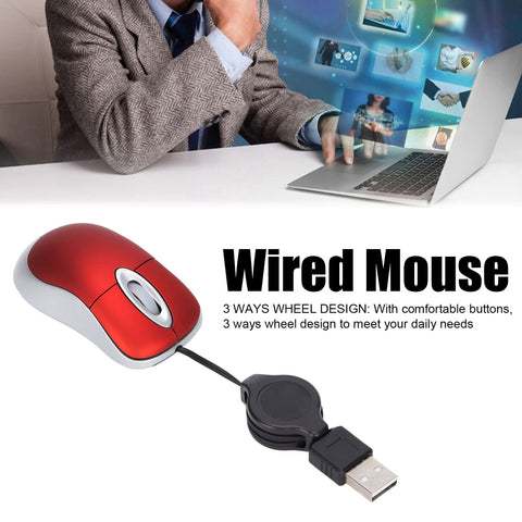 Leapiture Wired Mouse, 1600DPI Optical Resolution Accurate Positioning Mouse 3 Ways Wheel Design USB Mouse Cool Car Shaped Gaming Mouse