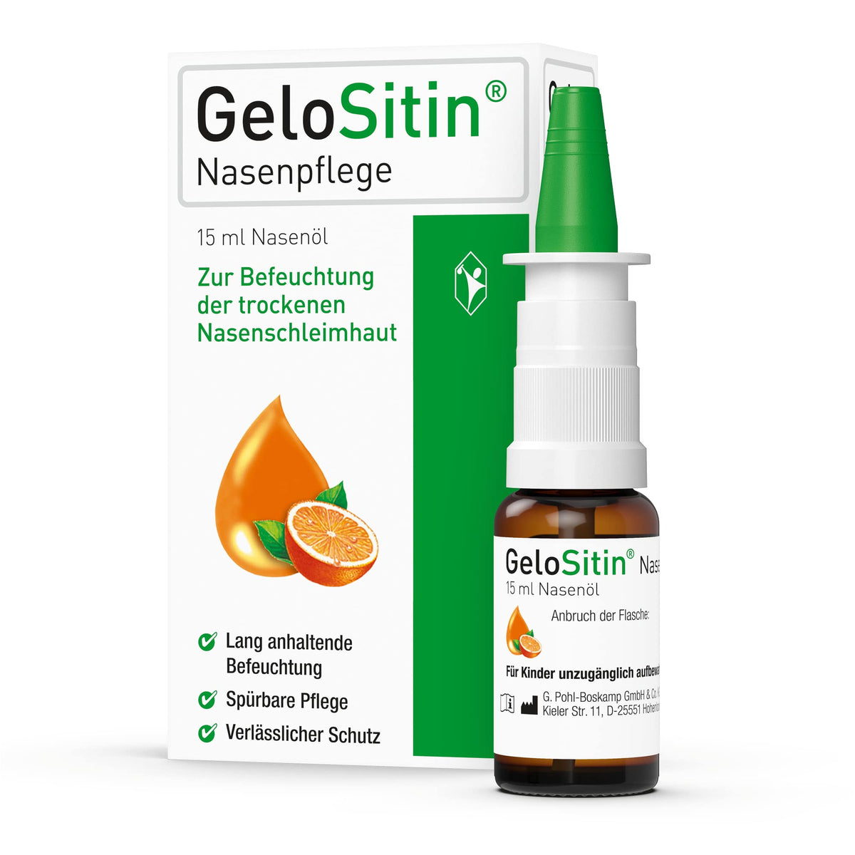 Gelositin Nasenpflege Nasenöl, 15 ml Solution