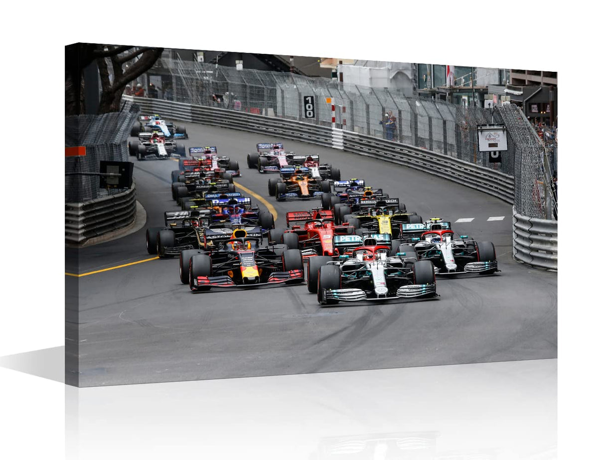 Car Canvas Art Wall House Decor New Sports Car Wall Art Paitings Rustic Home Decorate for Living Room Bedroom Office Posters Prints Framed Ready to Hang 24x16 in