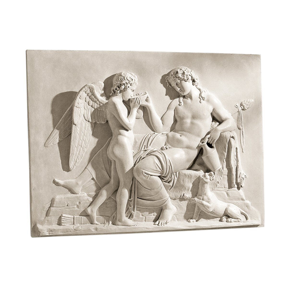 Design Toscano Eros and Dionysus High Relief Frieze