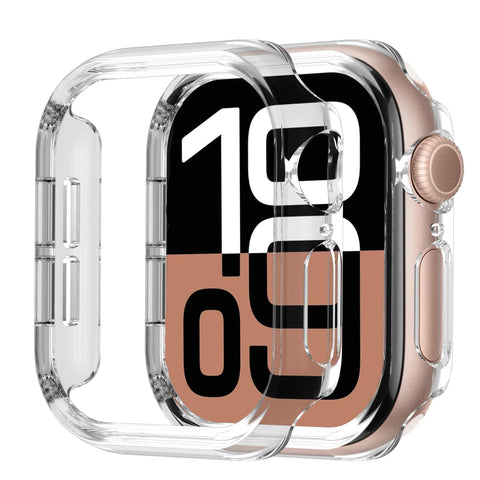 HAANILKYI [2 Pack] Bumper Case for Apple Watch Series 10 42mm, Ultra-Thin Hard PC Protective Bumper for iWatch 42mm