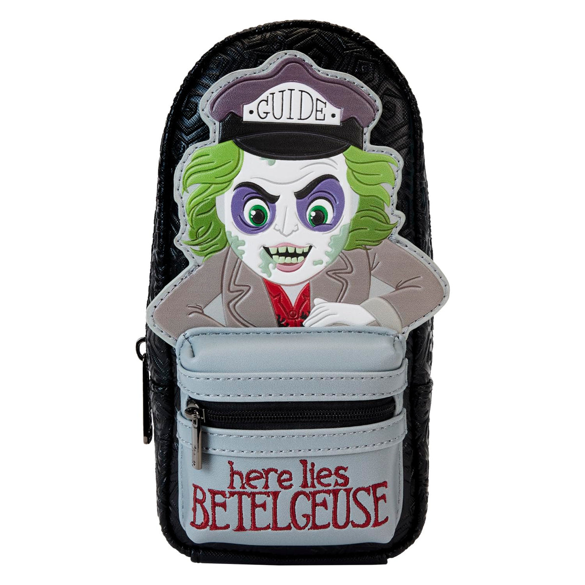 Loungefly Beetlejuice Here Lies Betelgeuse Mini Backpack Pencil Case