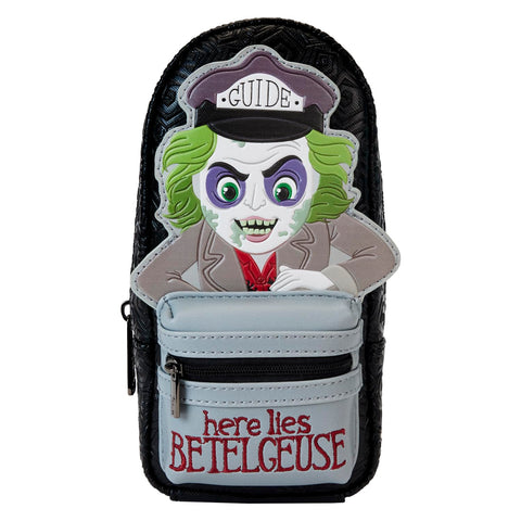 Loungefly Beetlejuice Here Lies Betelgeuse Mini Backpack Pencil Case