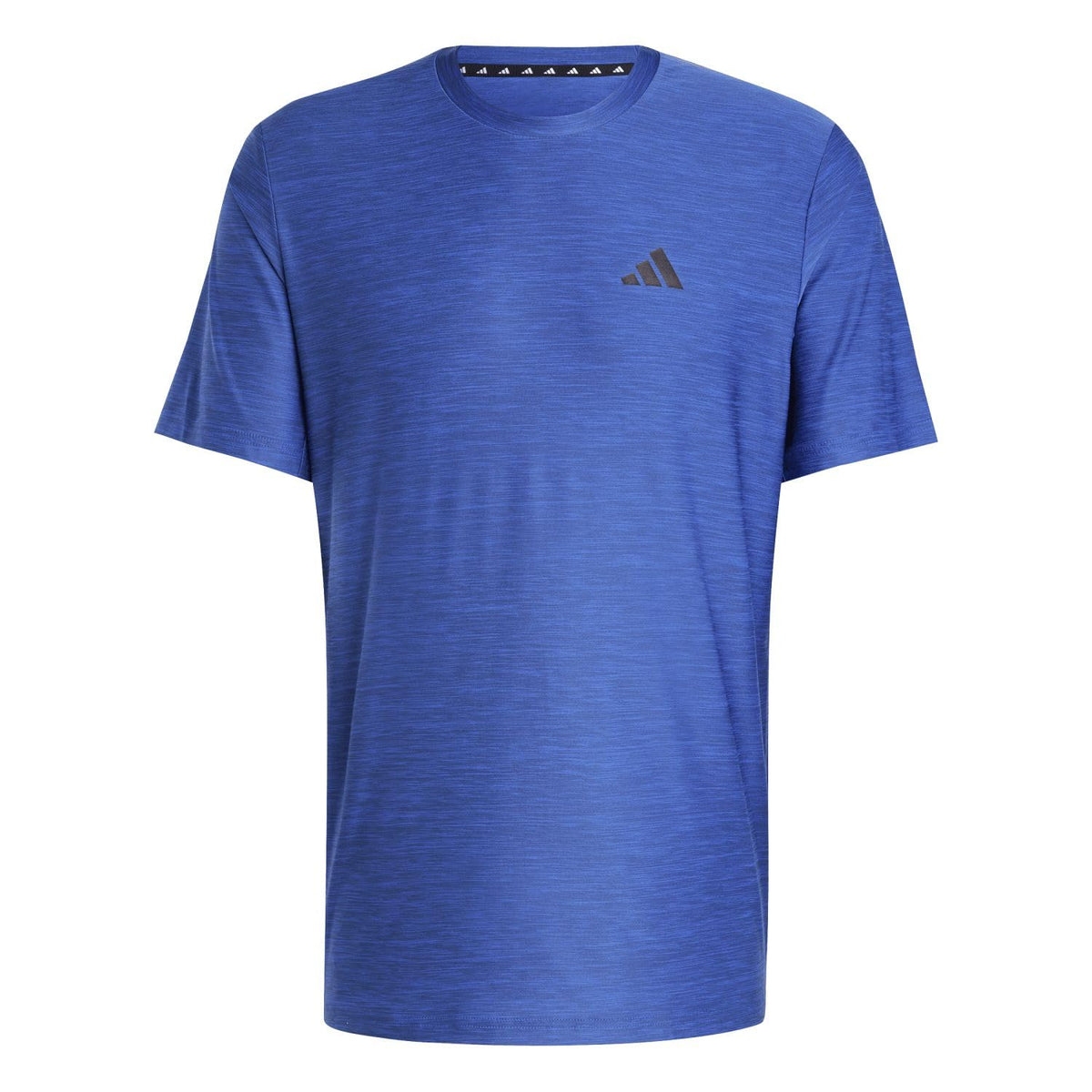 adidas Men's Train Essentials Stretch Training Tee, SELBLM/Black, L