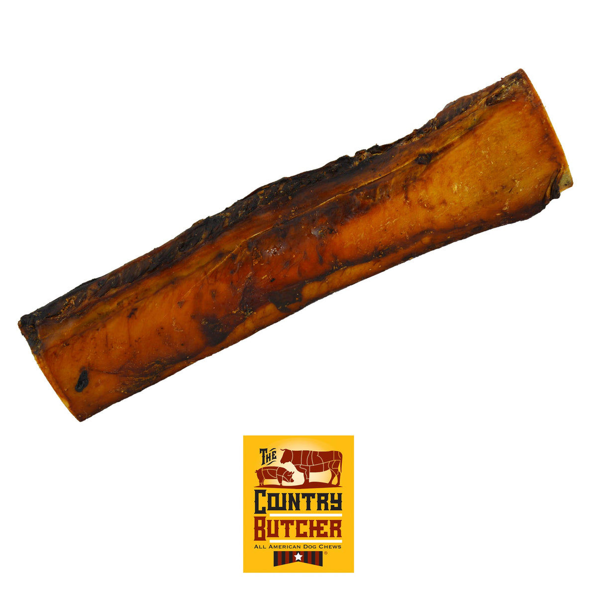 The Country Butcher 10" Meaty Beef Rib Dog Bones, Made in USA, Natural Dog Chews for Light to Moderate Chewers & Medium to Large Size Dogs, 4 Count