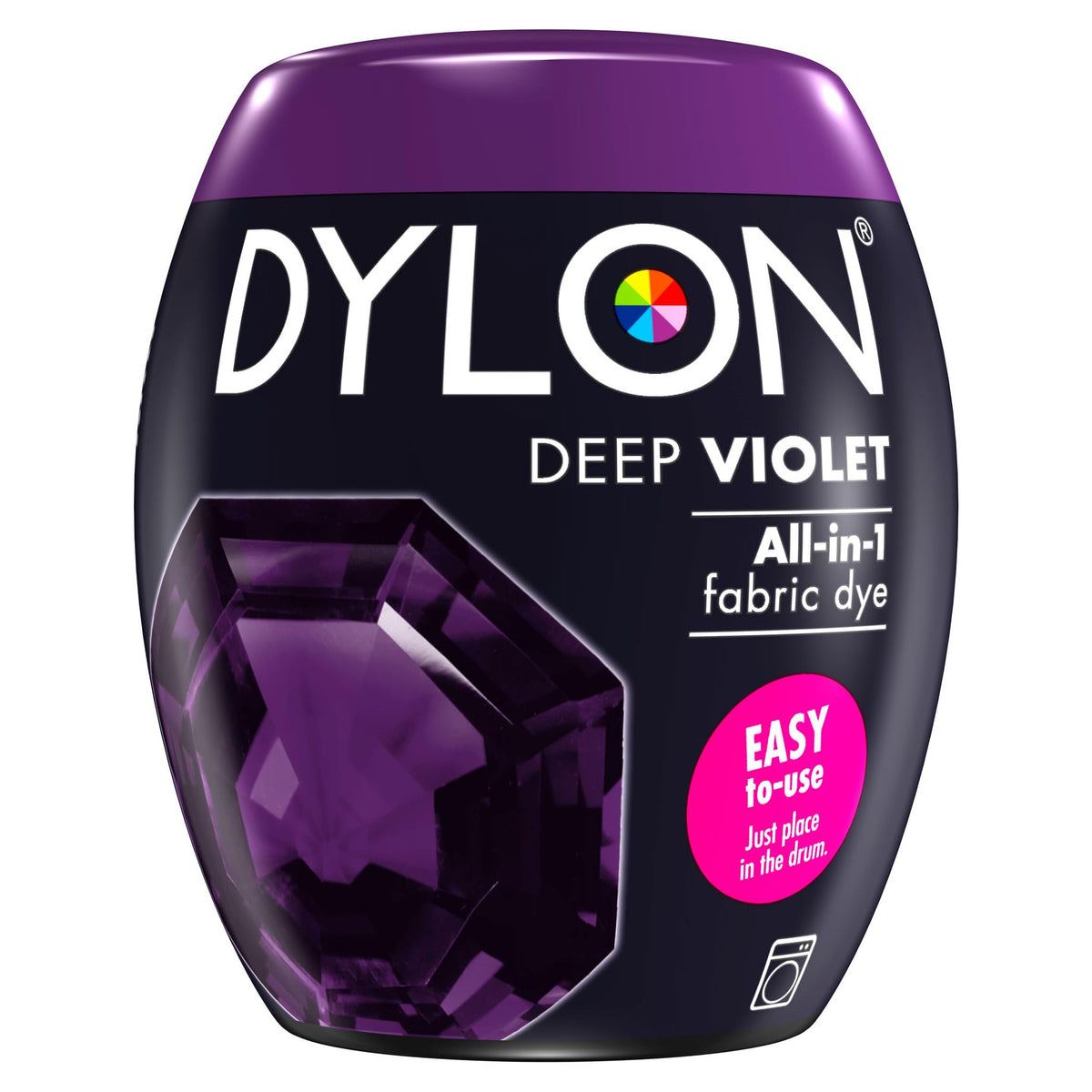 Dylon 350g Machine Dye Pod, Deep Violet