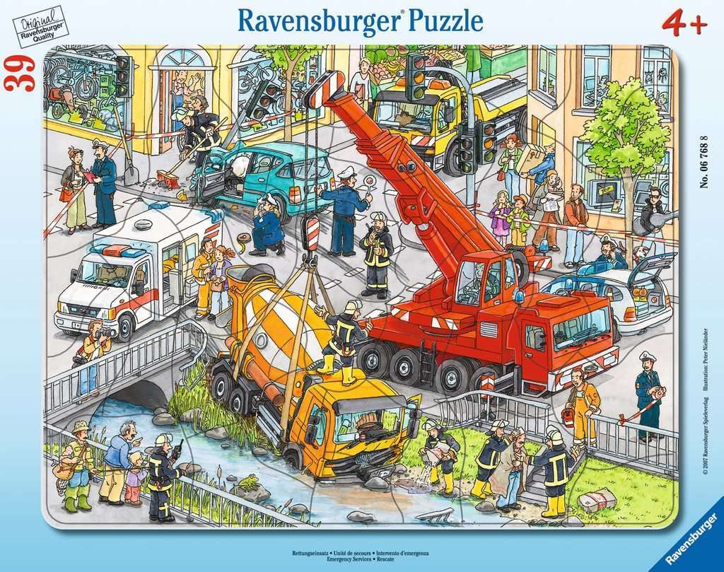 Ravensburger Puzzle - Emergency Unit - 39 Pieces