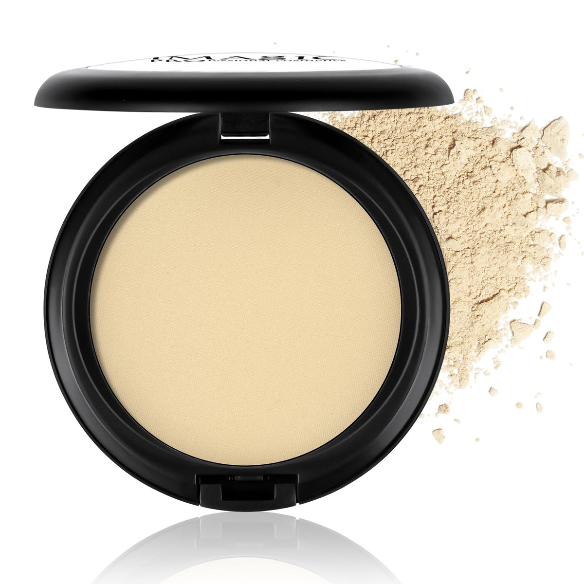 Professional Cosmetics Pressed Powder, Natural Matte Look Setting Powder, Long Lasting and Oil Control, Control Shine & Smooth Complexion, for a Flawless Matte Finish Makeup Base, 15g #01 Bright White