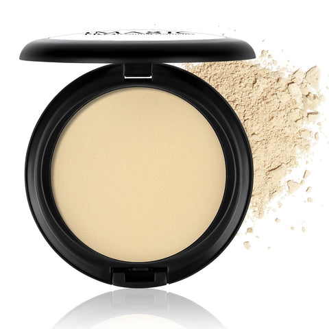 Professional Cosmetics Pressed Powder, Natural Matte Look Setting Powder, Long Lasting and Oil Control, Control Shine & Smooth Complexion, for a Flawless Matte Finish Makeup Base, 15g #01 Bright White