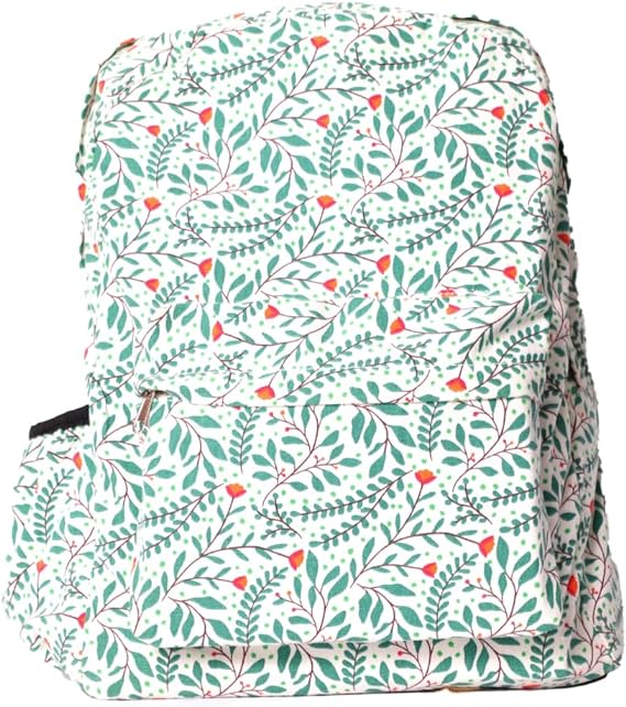 Earthsave Casual Cotton Backpack for Boys & Girls| Water Resistant Laptop Backpack for Office and College.