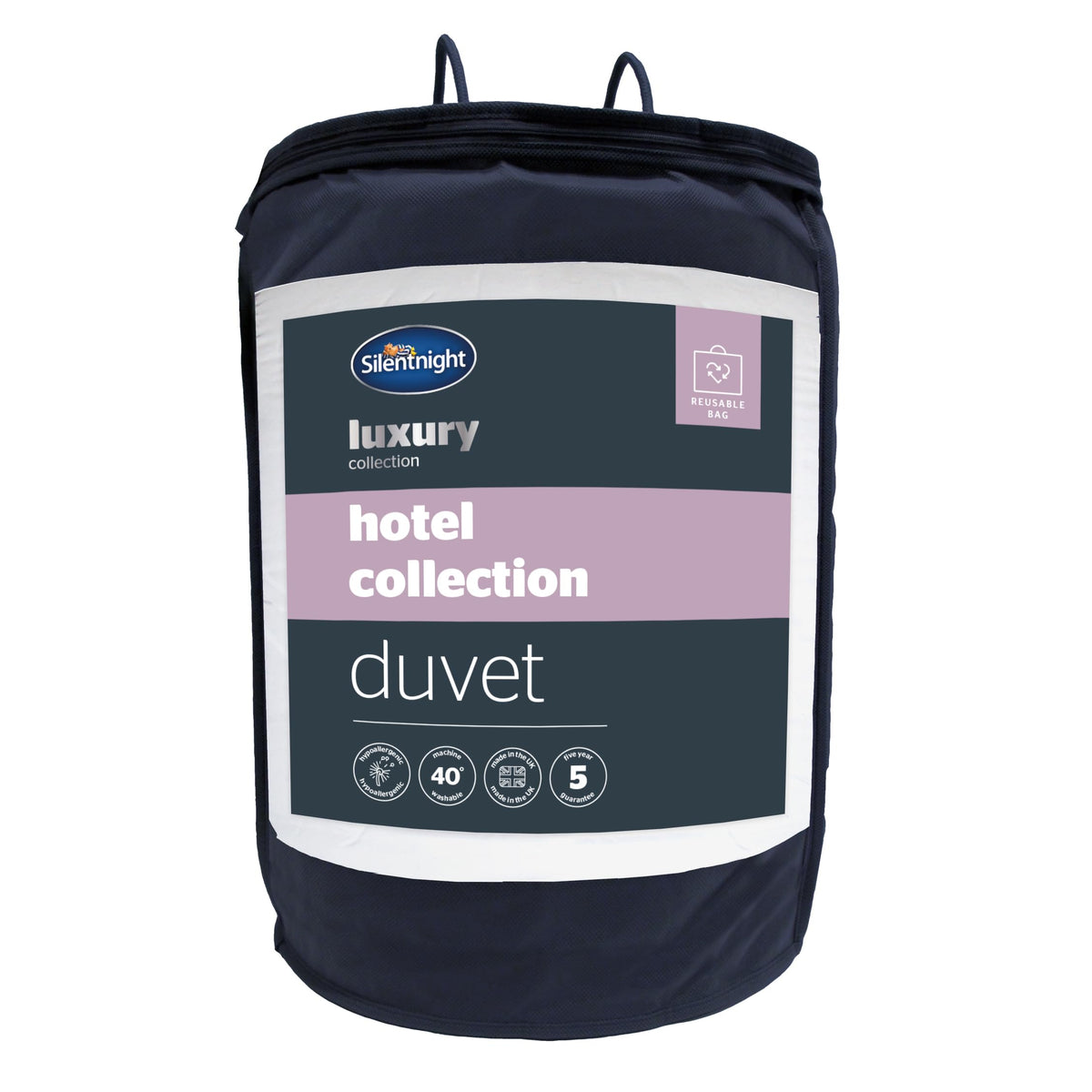 Silentnight Hotel Collection Super King Duvet - 13.5 Tog Luxury Duvet Extra Warm and Cosy Quilt Ideal for Winter and Colder Nights - Hypoallergenic and Machine Washable - Super King - 260 x 220cm