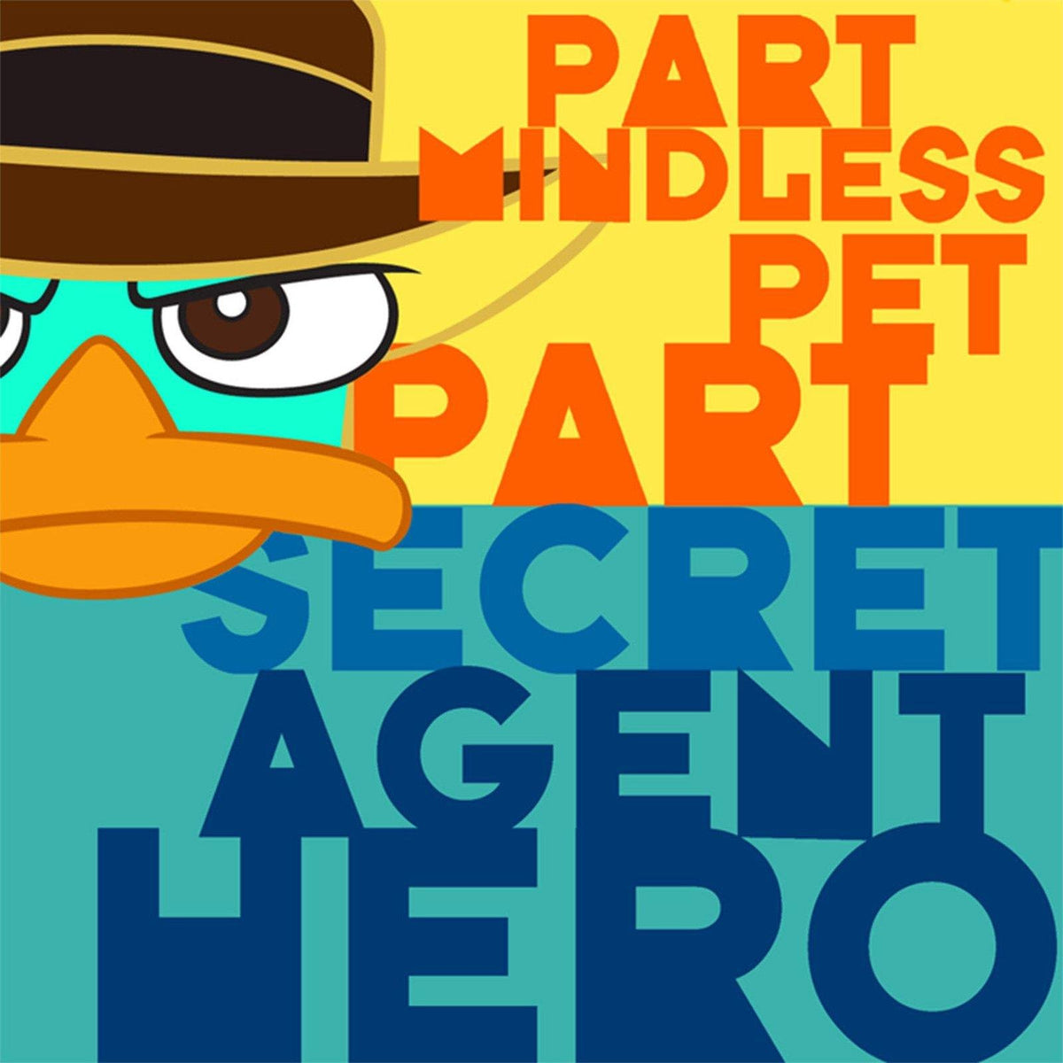 Phineas and Ferb Agent P Lunch Napkins 16 Pack