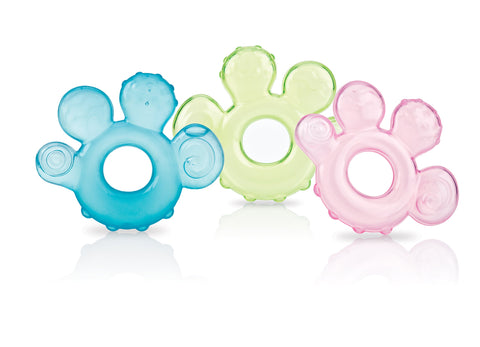 Nuby IcyBite Hand Teether, Colors May Vary