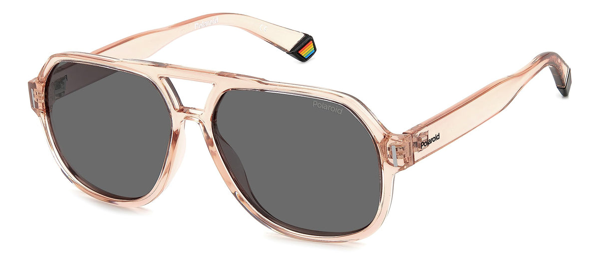 Polaroid PLD 6193/S 35J PINK 57/14/145 UNISEX Sunglasses