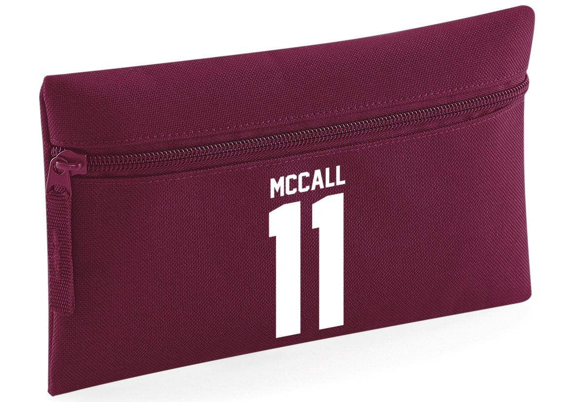 HippoWarehouse McCall 11 Printed Pencil Case Desk Organiser College School University 21x14cm 0.5 litres