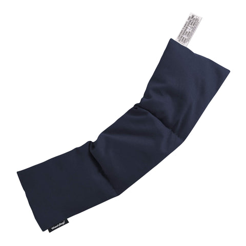 Wheat Bag Original Microwavable Heat Pack by WheatyBags® - 47cm x 12cm (18.5" x 4.5") - (Cotton Fabric - Navy Blue) - Warmth for Back, Shoulder, Neck, Knees, Arms & Legs