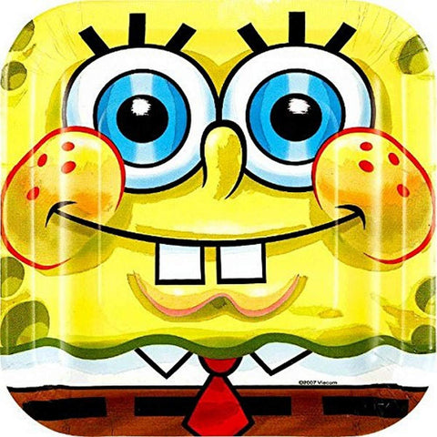 Classic Dessert Plates | SpongeBob Collection | Party Accessory