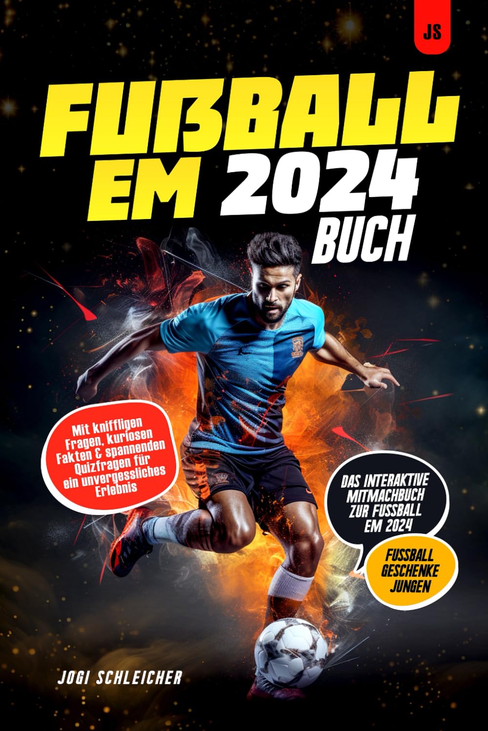 FuÃƒÆ’Ã†â€™Ãƒâ€¦Ã‚Â¸ball EM 2024 Buch - Das interaktive Mitmachbuch zur Fussball EM 2024: Mit kniffligen Fragen, kuriosen Fakten & spannenden Quizfragen fÃƒÆ’Ã†â€™Ãƒâ€šÃ‚Â¼r ein unvergessliches Erlebnis | Fussball Geschenke Jungen