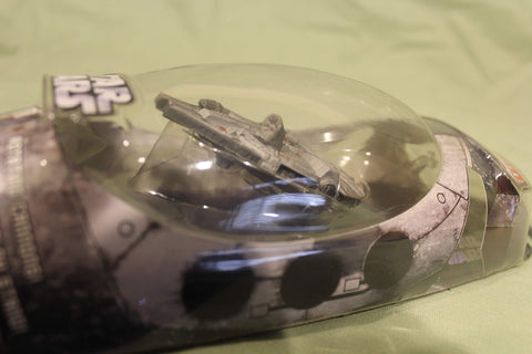 Titanium Series Star Wars 3INCH Vehicles - Battle RAVAGED M.Falcon