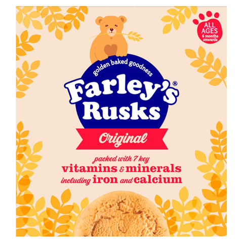 Heinz Farley's Rusks Original All Ages 6 Months Onwards, 150g.