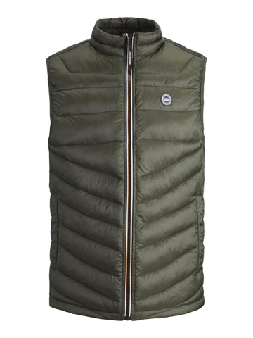 JACK & JONES Mens Hero Bodywarmer Gilet Rosin M