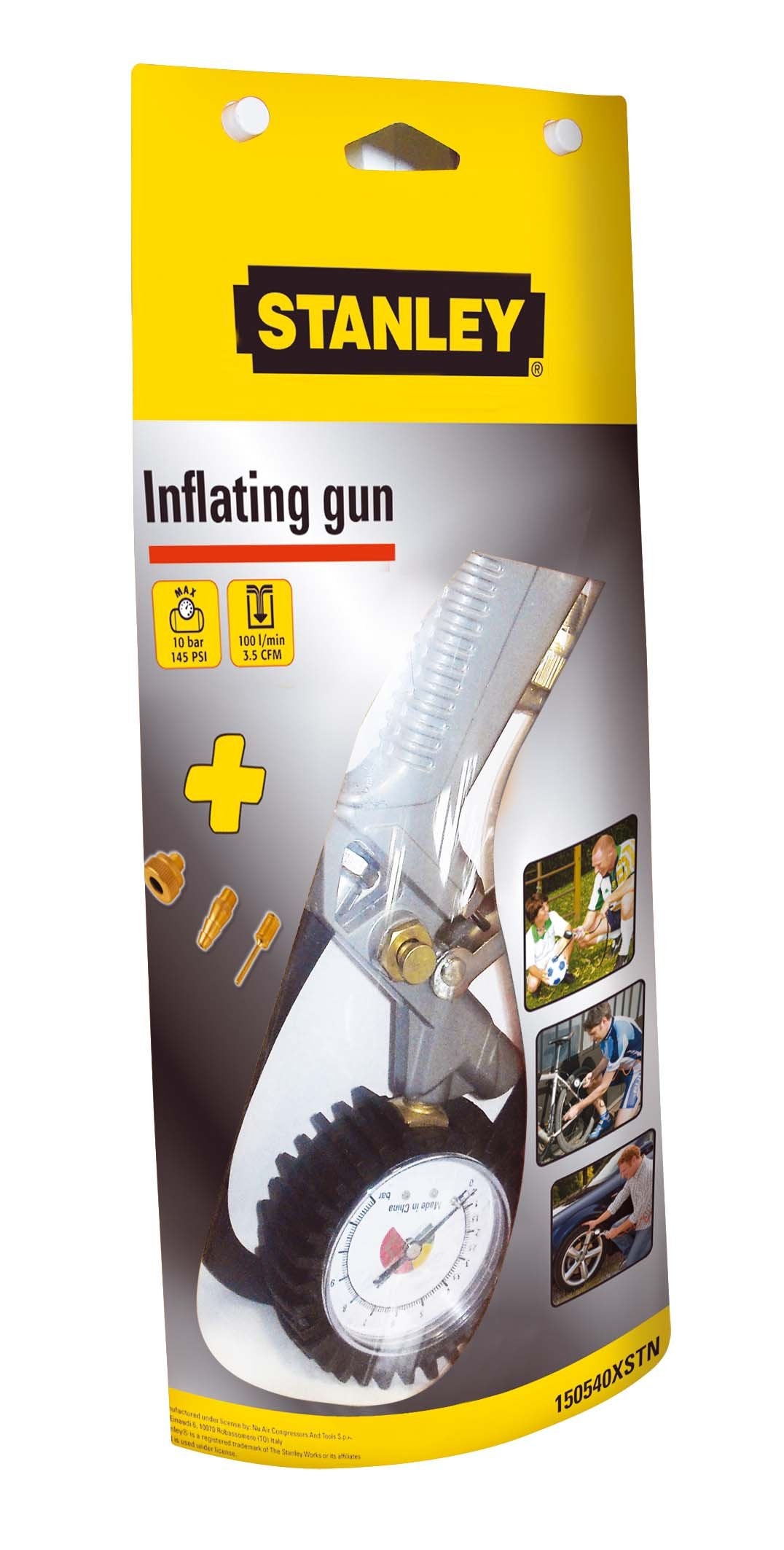 Stanley Accessory for Inflating Air Compressors Mounted 150540XSTN Gun Kit