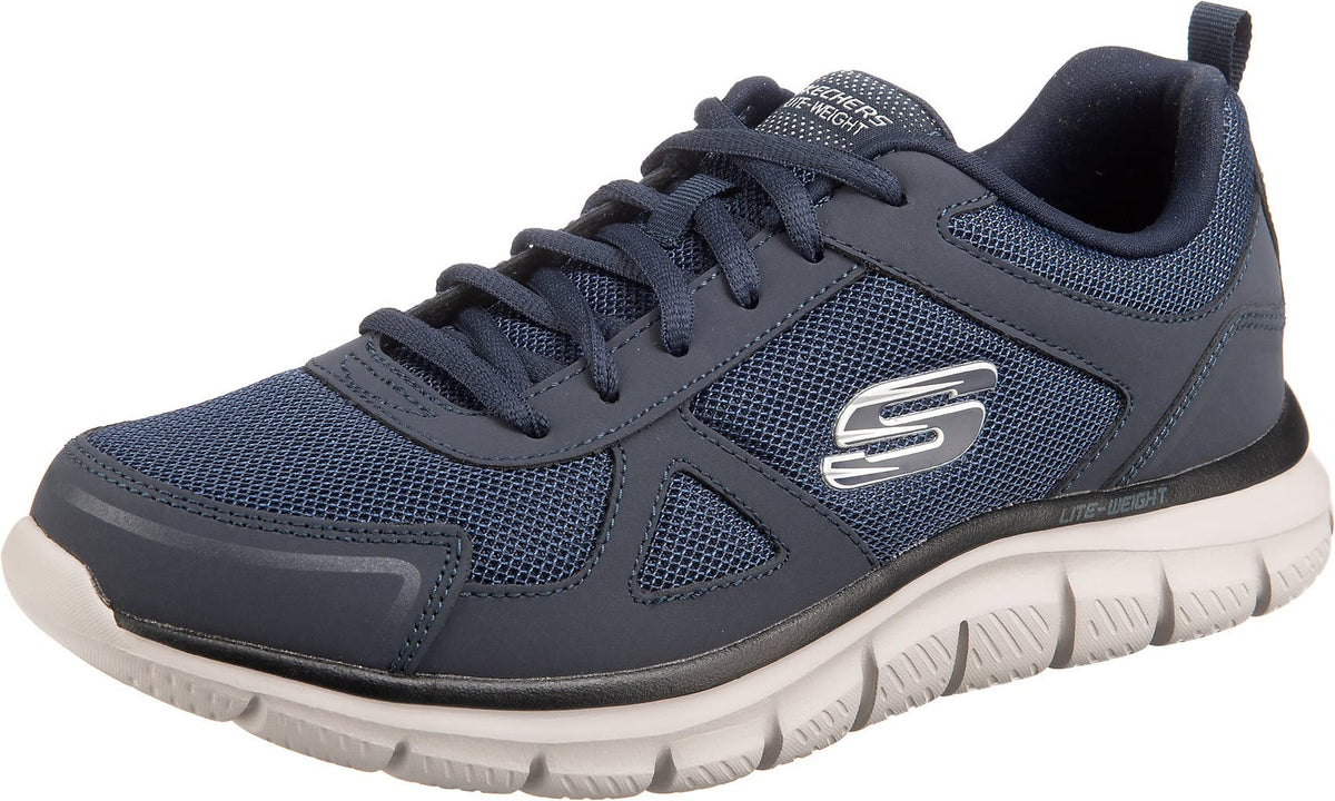 Skechers Men's Track Scloric Oxford, Navy, 10