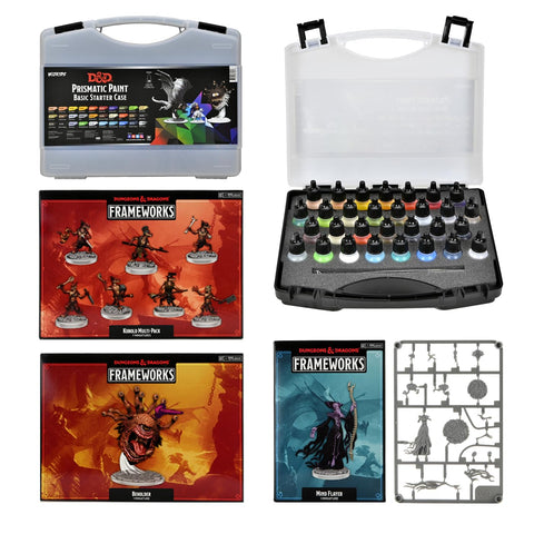 WizKids Dungeons & Dragons - Frameworks & Paint Bundle