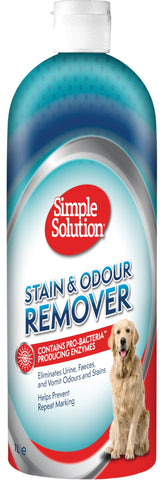 Simple Solution Stain and Odour Remover for Dogs, 1000 Ml