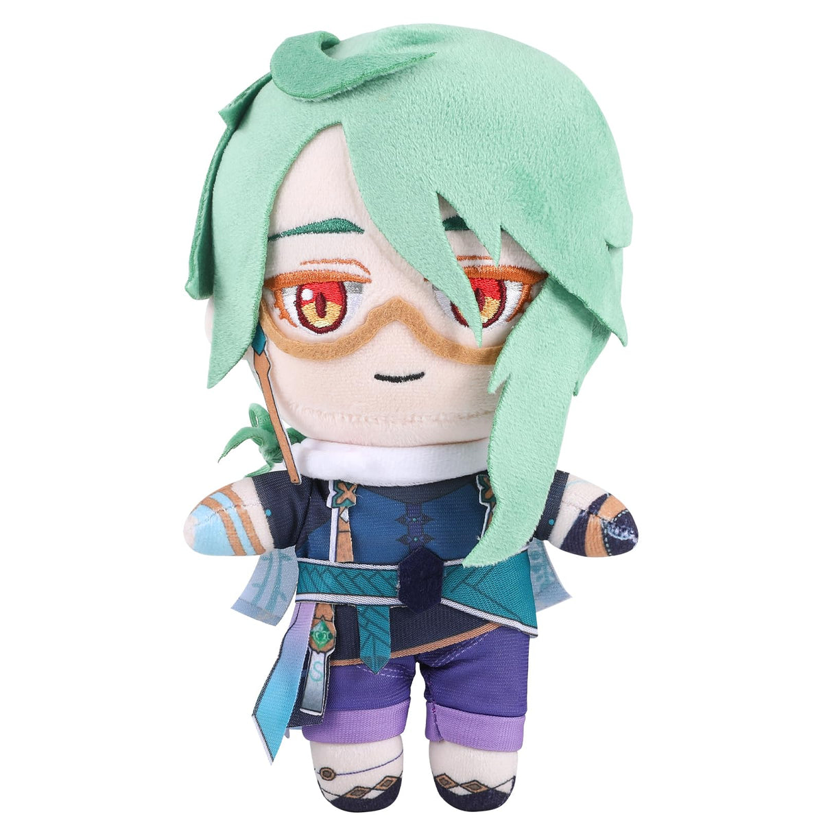 Genshin Impact Character Plush Doll, Plushie Stuffed Doll, Costume Plushy Props for Genshin Fans (Baizhu)