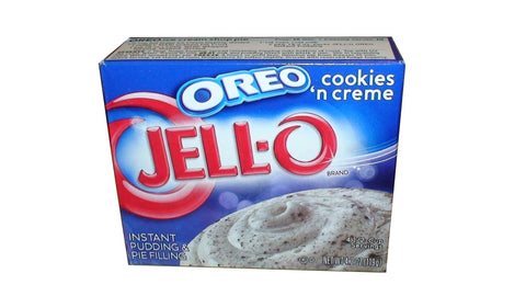 Jell-O Oreo Cookies and Cream Instant Pudding and Pie Filling 119g