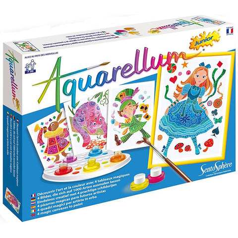 Sento Sphere Aquarellum - Alice in Wonderland - Arts and Crafts Watercolor Paint Set