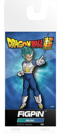 FiGPiN Mini Dragon Ball Super: Saiyan God Super Saiyan Vegeta - Collectible Pin