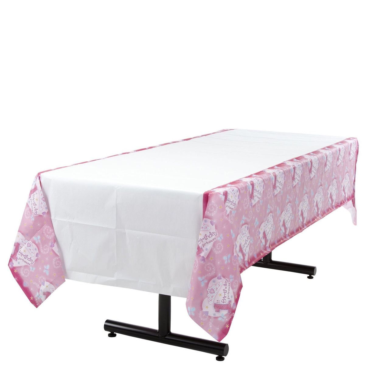 amscan Table Cover ppr 1st Birthday Princess