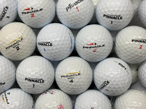 Pro Lake Balls Pinnacle golf lake balls - Pearl/Grade A (used not new) choose 24/48/100 (24)