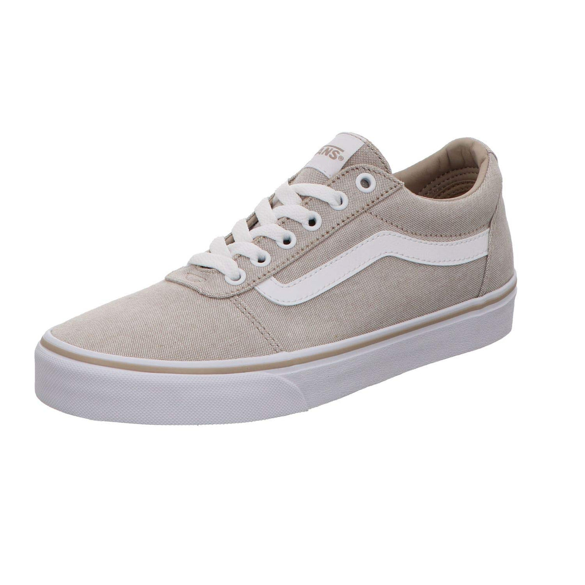 Vans Women's Ward Sneaker, Summer Canvas Taupe, 6