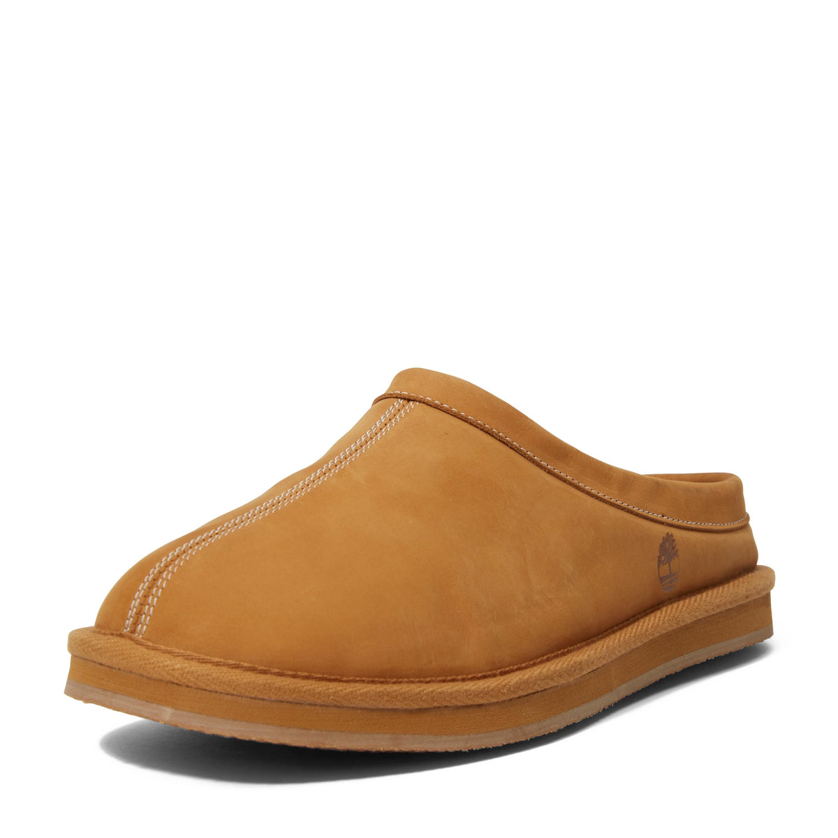 Timberland Men's Pine Hill Flannel-Lined Clog Slipper, Brown, 10