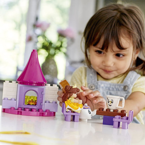 LEGO DUPLO Disney BelleÃƒÂ¢Ã¢â€šÂ¬Ã¢â€žÂ¢s Tea Party 10877 Building Blocks (19 Pieces)