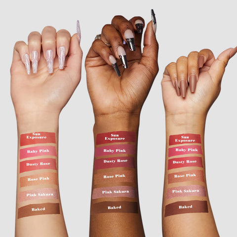 KIMUSE Cream Contour Stick Duo-Cream Blush & Bronzer Shaping Stick-Creamy Pigmented, Long Lasting Vegan Face Make Up Sticks