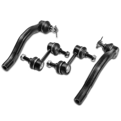 A-Premium Set of 4, Front Sway Bar Link, Outer Tie Rod End, Compatible with Honda Accord 2003 & 2005-2007, Acura TSX 2004-2008