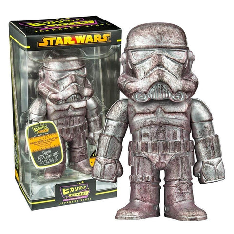 FUNKO STAR WARS RUSTY SILVER METALLIC STORMTROOPER HIKARI LIMITED EDITION VINYL FIGURE
