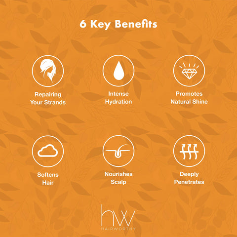 Hairworthy Hairrepair Rejuvenating Hair Mask, Instant Nourishing Treatment, Intensive Deep Revitalizing Formula for Soft, Shiny and Healthy Hair.