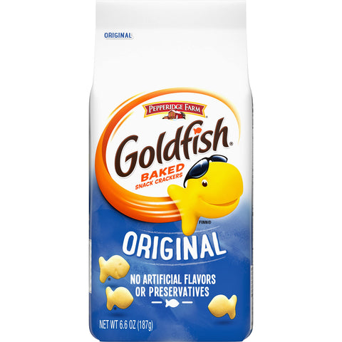 Goldfish Original Crackers, Snack Crackers, 6.6 oz bag
