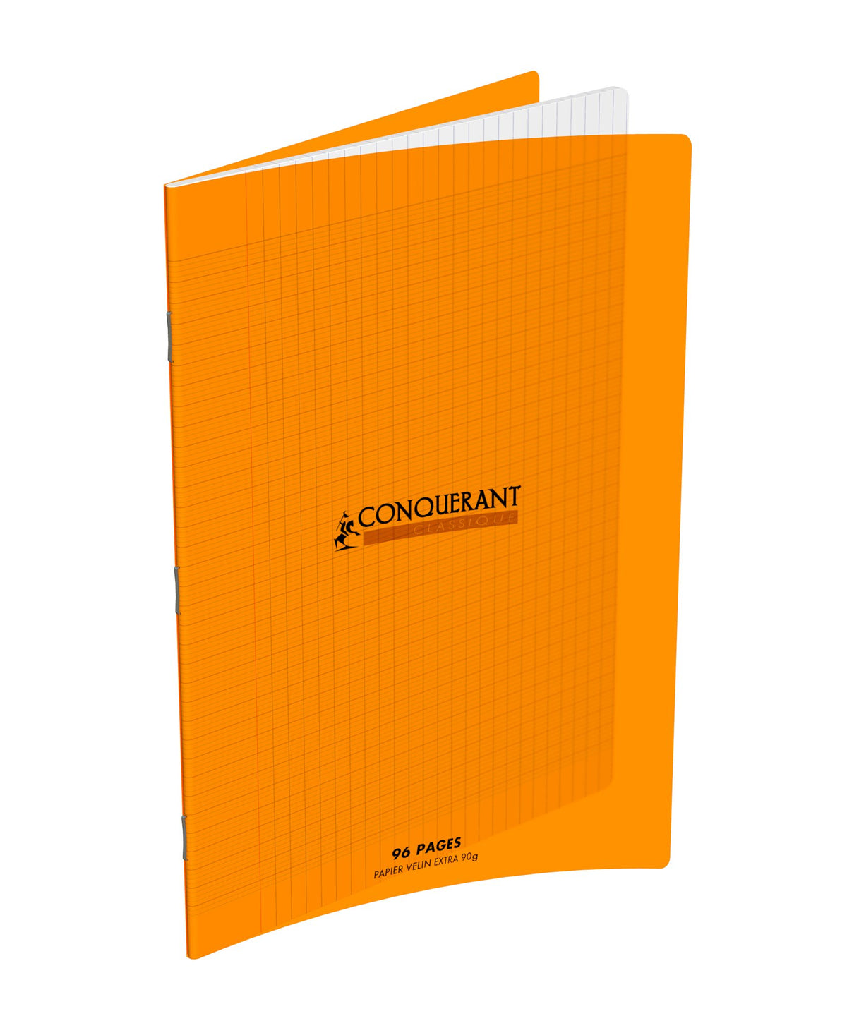 ConquÃ©rant Large Exercise Book with Large Squares, 96 Pages, 24 x 32 cm 24 x 32 cm Orange
