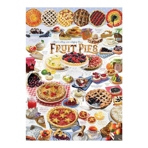 Cobble Hill 1000 Piece Puzzle - Pie Time - Sample Poster Included