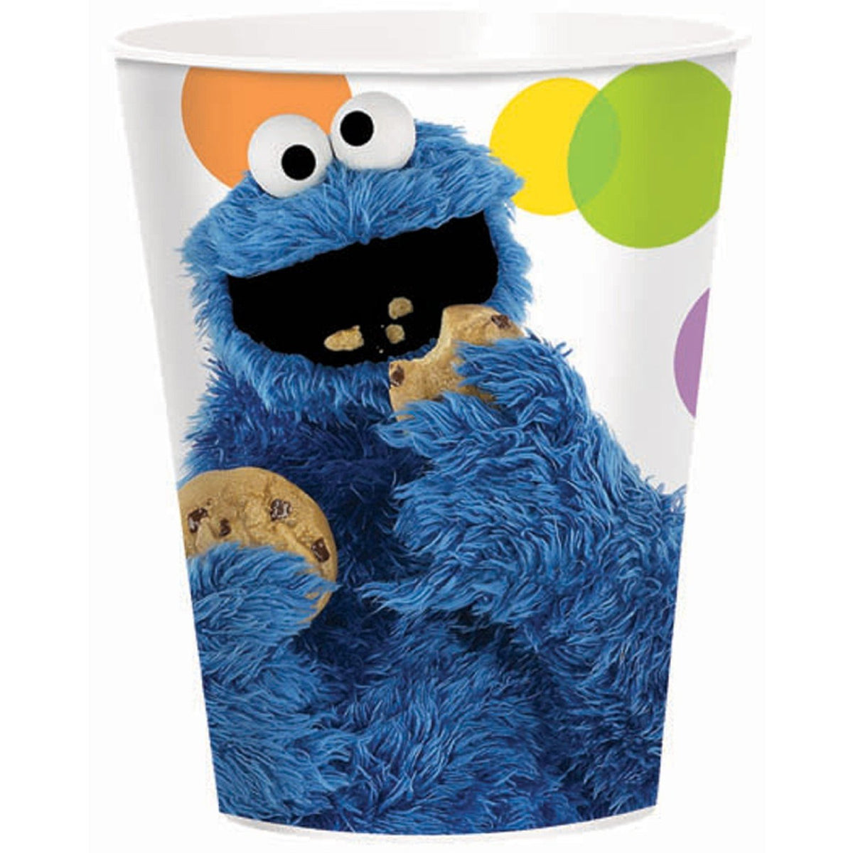 Amscan Sesame Street Re-Usable Plastic Cup, 16-Ounce