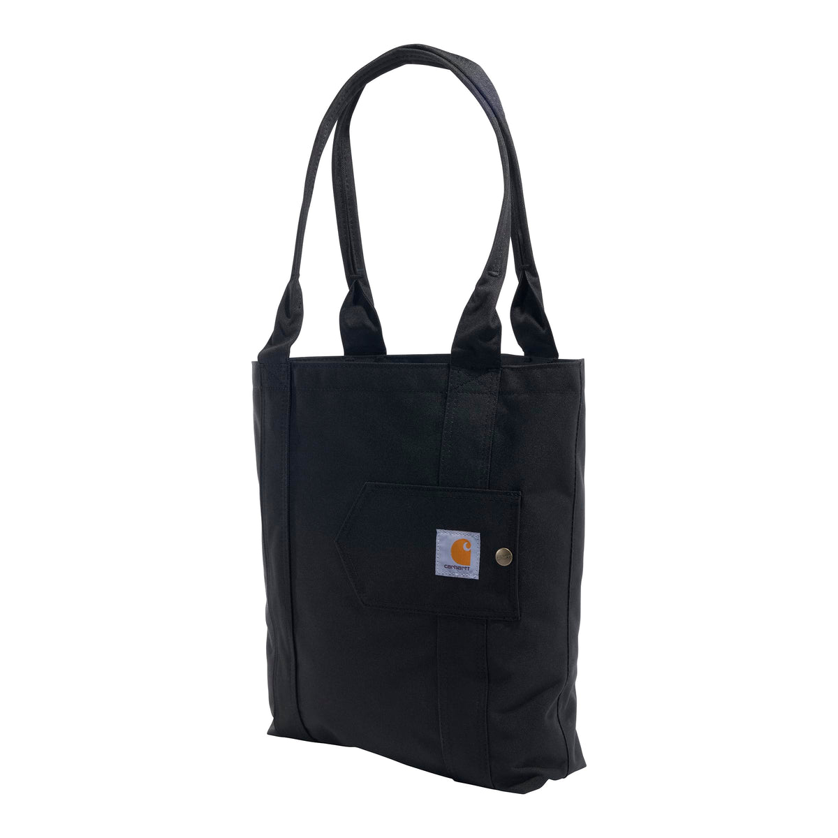 Carhartt Vertical, Durable Water-Resistant Bag, Open Tote (Black)
