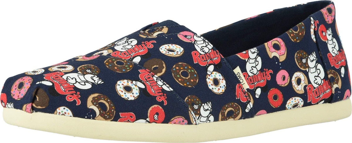 TOMS Venice Collection Alpargata 3.0 Navy Randy'S Canvas Print 10
