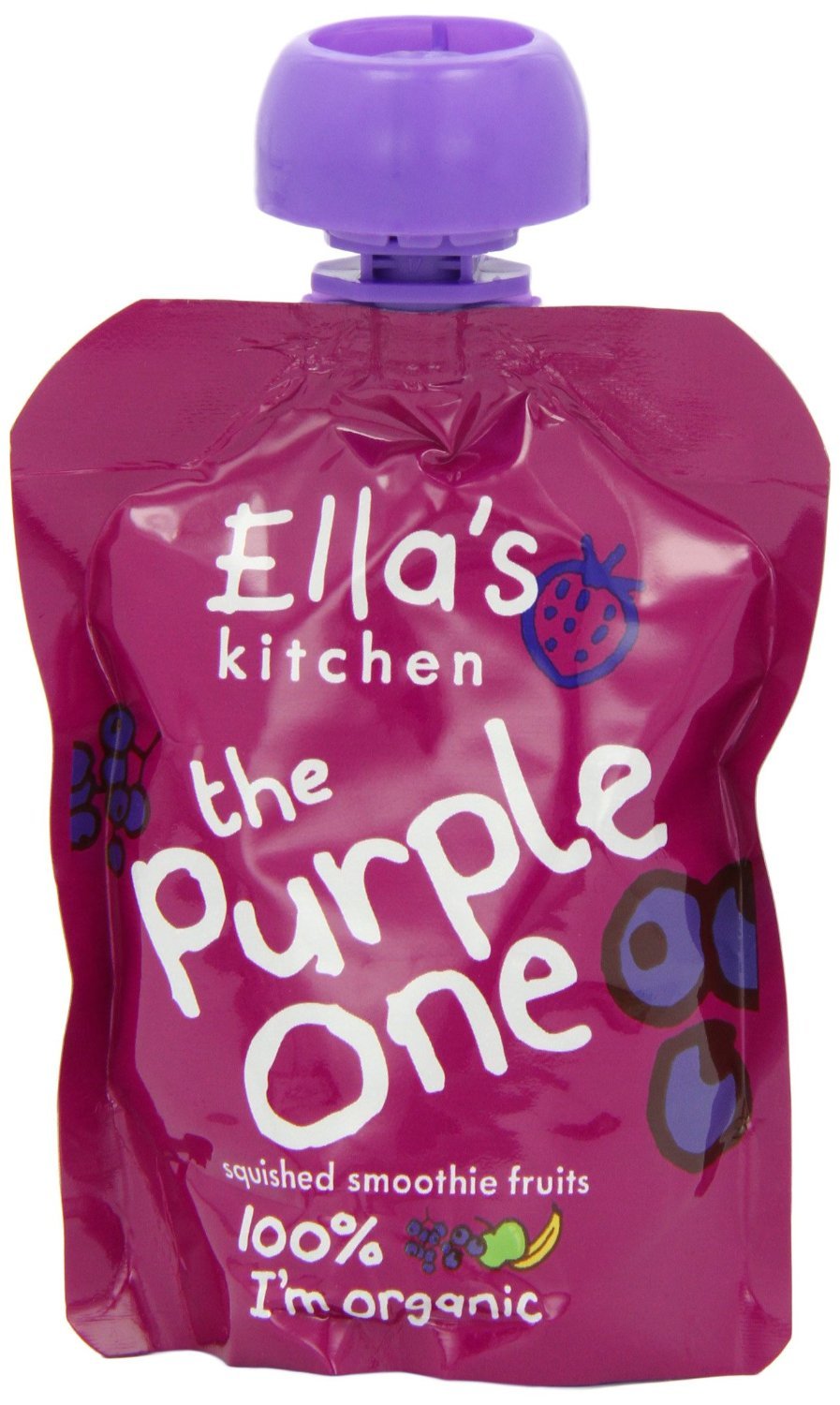 Ellas Kitchen Smoothie Fruits - Purple One 90g X 10 (Pack of 10)