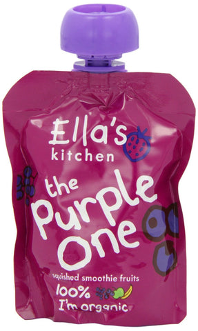 Ellas Kitchen Smoothie Fruits - Purple One 90g X 10 (Pack of 10)